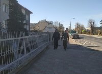 patrol łączony: policjant i żołnierz ŻW