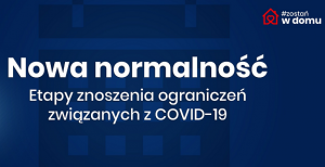 plakat: nowa normalność