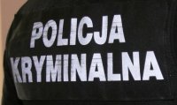 napis ,,policja kryminalna&quot;