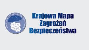 zdjęcie przedstawia plakat z napisem krajowa mapa zagrożeń bezpieczeństwa