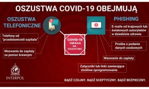 plakat informacyjny akcji jak się chronić przed cyberprzestępcami