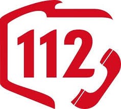 plakat numer alarmowy &quot;112&quot;