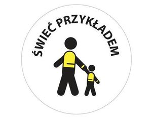 plakat świeć przykładem