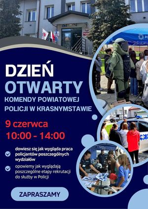 plakat dzień otwarty