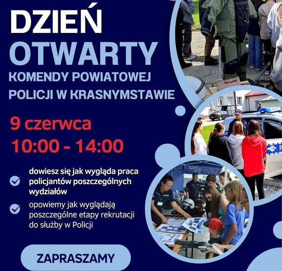 fragment plakatu dzień otwarty