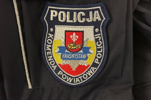 emblemat Komendy Powiatowej Policji w Krasnymstawie