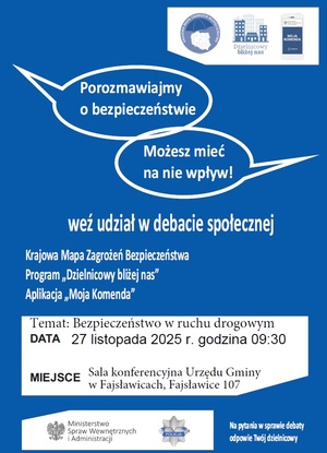 plakat debata