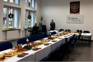 uczestnicy spotkania opłatkowego