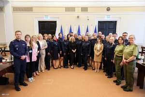 Zdjęcie zbiorowe uczestników spotkania.