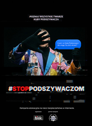 plakat kampanii „Metoda na Podszywacza"