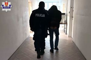 zatrzymany z policjantem