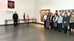 uczestnicy zbiórki z okazji Święta Służby Cywilnej